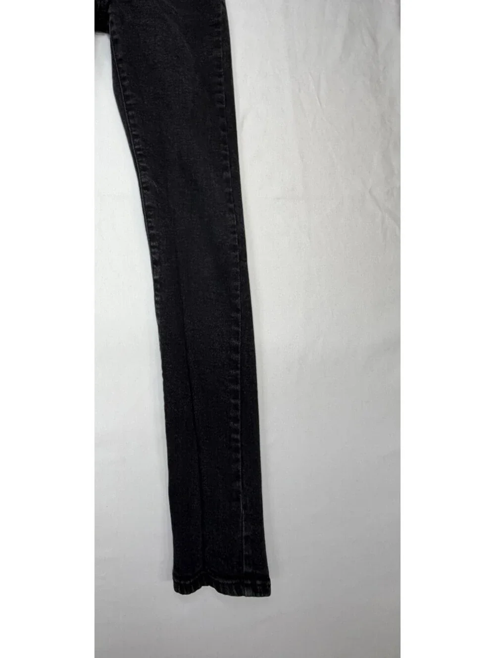 New Look Mens Super Skinny Jeans Stretch Zip Fly Slim Fit Low Rise Size 28 Black